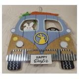 Happy Easter wood sign