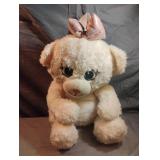 Carried Away girl bear back pack. 13" tall