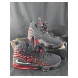 Nike LeBron XVII 17 Infrared Black Mens