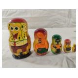 Sponge Bob Square Pants-themed Russian nesting