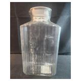 vintage Anchor Hocking 2-quart ribbed glass