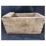 Vintage G. Collins Axes Bonded Wood Military Box