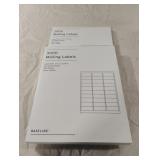 Mailing labels. 2-3000 ct boxes
