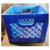 Pace blue milk crate