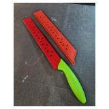 Watermelon knife and sheath