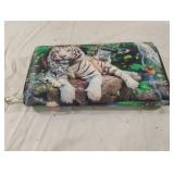 White tiger wallet