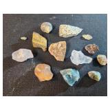 Assorted minerals and stones