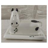 Cow butter dish farmhouse decor