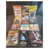 Assorted dvd movies, Deadpool. Action