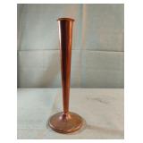 Vintage Coppercraft Guild copper bud vase.