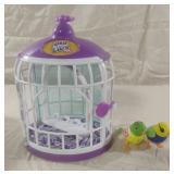 Little Live Pets Bird with Purple Cage Playset