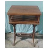 Vintage telephone table/end table