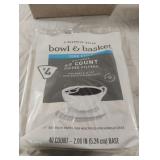 Bowl & Basket 12-40 ct #4 coffee filters