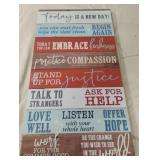 Today Is A Day! Wood sign