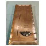 Vintage W.G. Kauders beaten copper wall decor.
