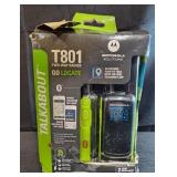 2-pack of Motorola Talkabout T801 two-way radios.
