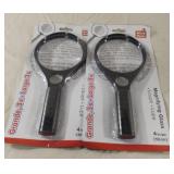2-4" magnifying glasses