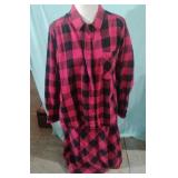 Time and Tru flannel size XXL shirt and Serengeti
