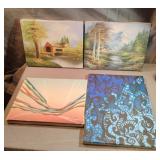 Canvas paintings 10 x 8