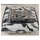 Regal Comfort love seat furniture protector-Zebra