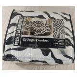 Regal Comfort love seat furniture protector-Zebra
