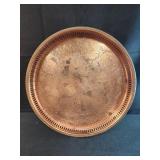 15" vintage Coppercraft Guild round copper