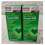 Tussin DM. 4-4 fl oz bottles. Exp 01/26