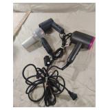 Conair 1600, Aramis and Flomil hair driers. All