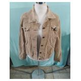 Levi Strauss ladies corduroy jacket size misses L