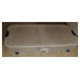 Sterilite wheeled under the bed tote 66 qt