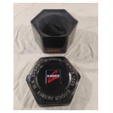 G-Shock watch metal tin