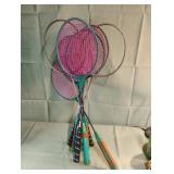 Badminton paddles 7 total