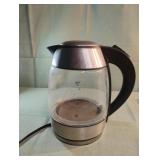 Chefman 1L Electric Glass Kettle w/ LED Indicator