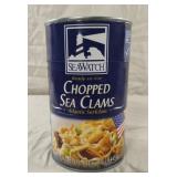 Chopped Sea Clams. 51 oz. Exp. 08/2028
