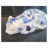 vintage Seymour Mann blue and white Chinoiserie