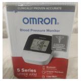 Omron blood pressure monitor. Works