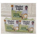 Dulci Light Stevia Sweetener 3-100 ct 2.1 oz