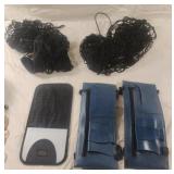 Car visor organizers and nets