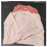 North Style size XL coral and pink cardigans