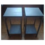 Set of end tables 15 x 26 x 13 1/2