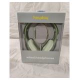 Heyday wired headphones. New