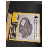 4 solar LED marker lights