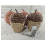 Decorative baskets. 5 total