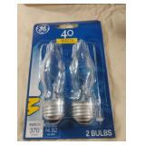 GE 40 Watts 6-2 ct bulbs