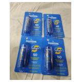 Coppertone Sport 50 chap stick. 4 tubes