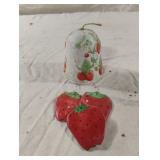 Vintage strawberry bell