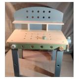 Childs small wood workbench