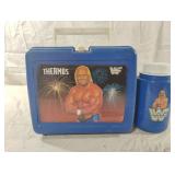 Vintage Thermos WWF Rick Flair plastic lunch box