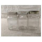 Vtg Hazel Atlas Glass 10 oz Canning Jar -