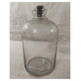 Vintage 1 gal greyish glass jug